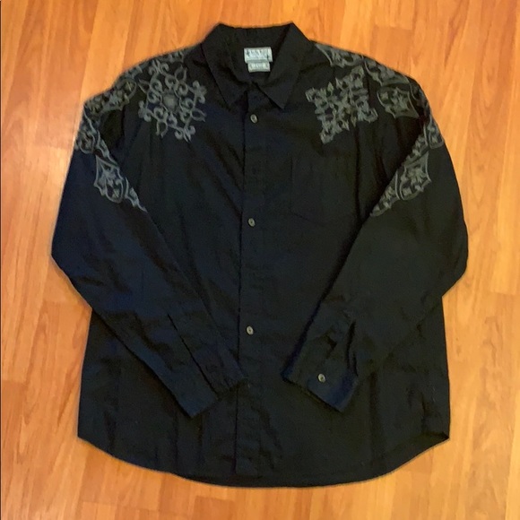 Long sleeve decorative long sleeve button down - Picture 1 of 5